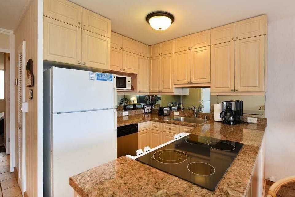 Remodeled Kitchen with Ceramic stove top