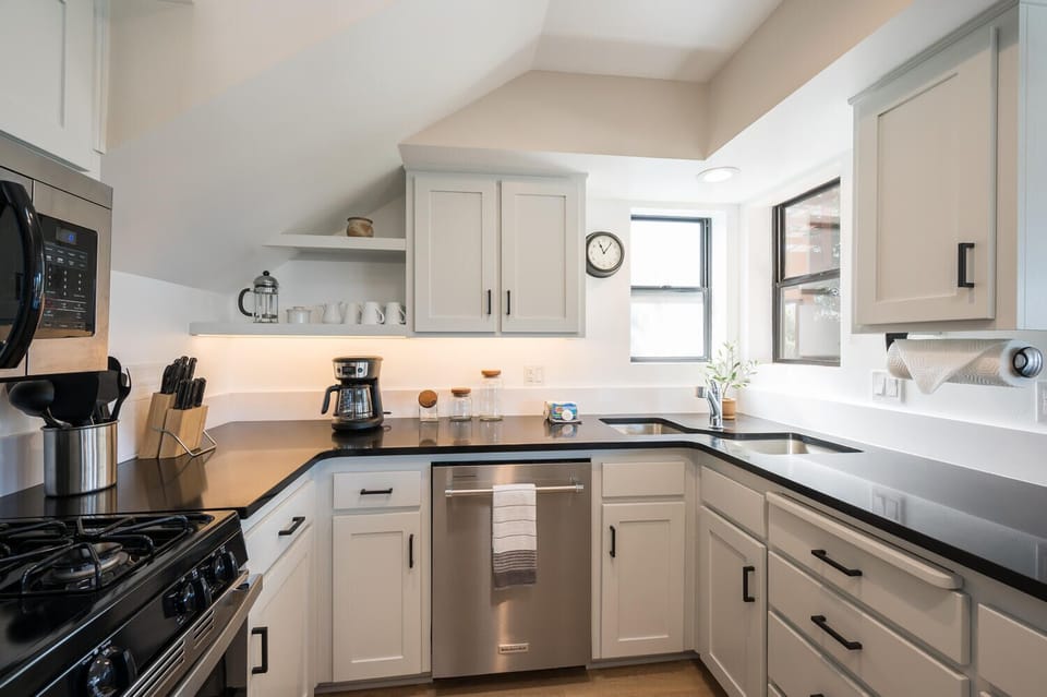 Newly remodeled open kitchen
