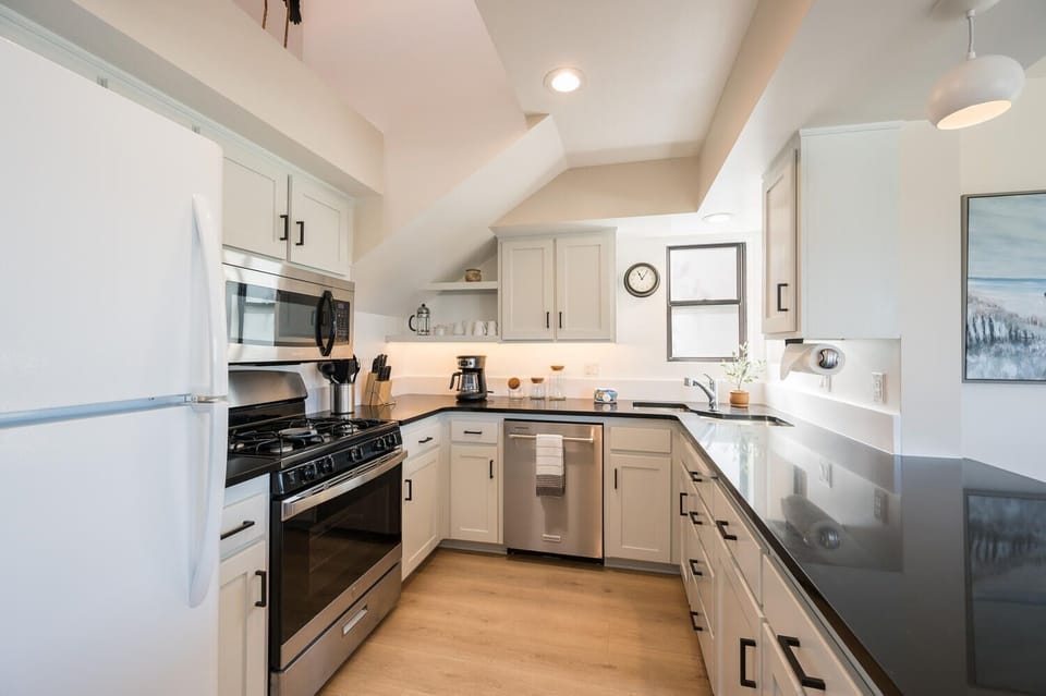 Newly remodeled open kitchen
