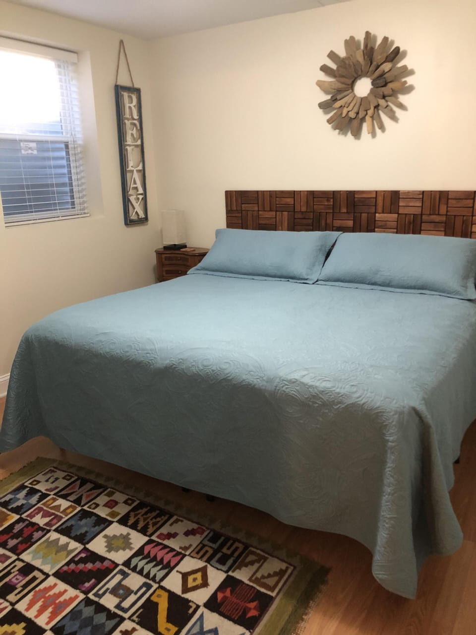 Have a great night of sleep in this beautiful bedroom