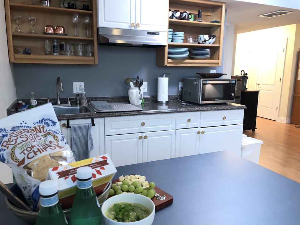 Functional and clean kitchenette- nice snacks to welcome you