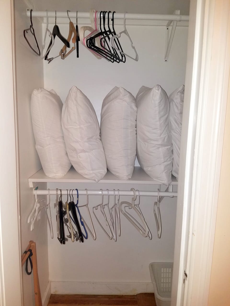 Rear bedroom closet