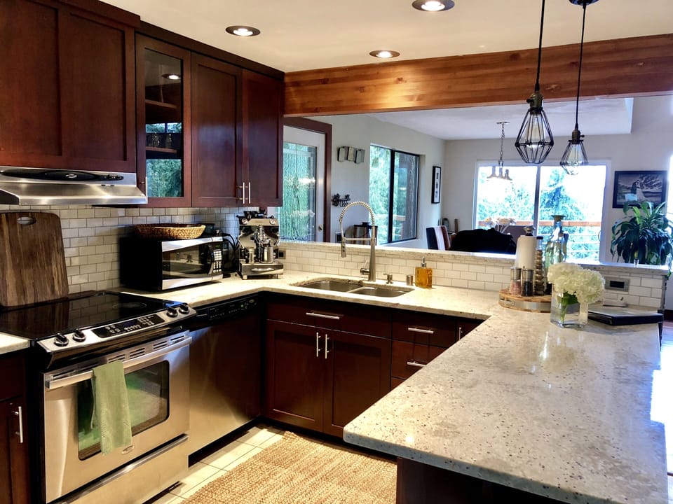 View of the water from every room in house!