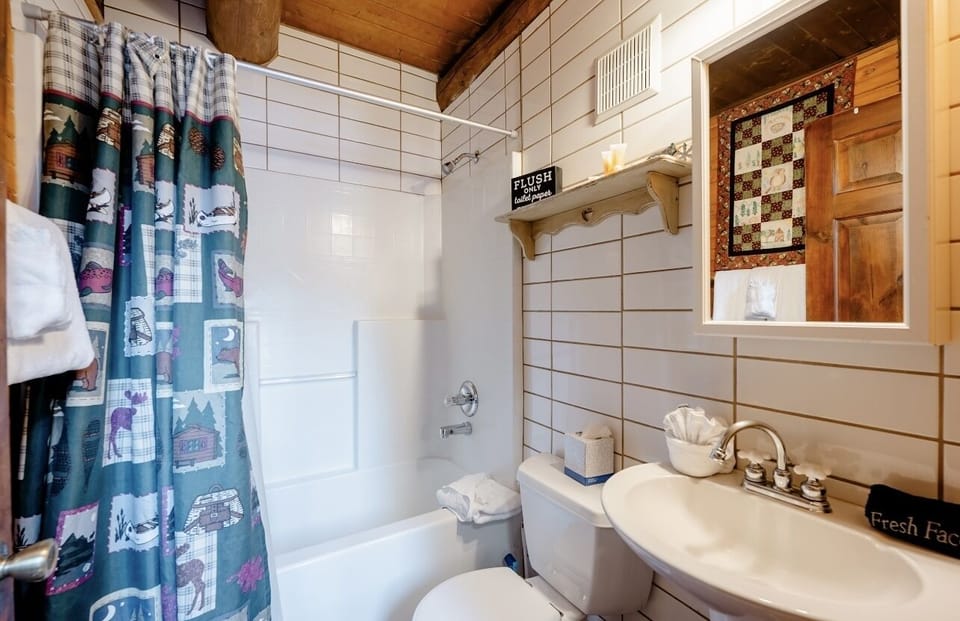 1st Floor Bathroom with Tub