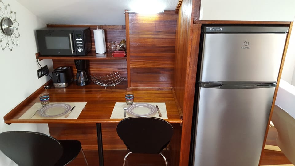 Dining area for two people