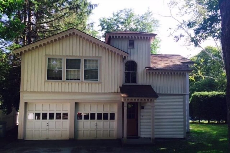 Carriage house front entrance