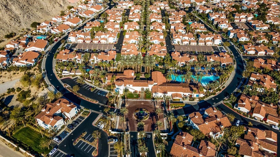 Aerial of Legacy Villas