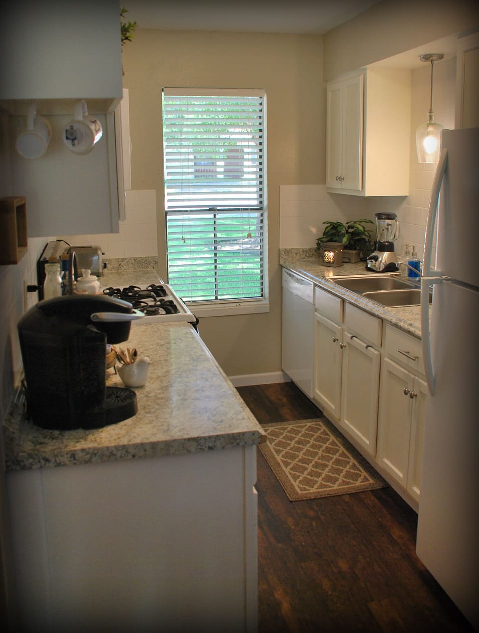 Fully stocked kitchen