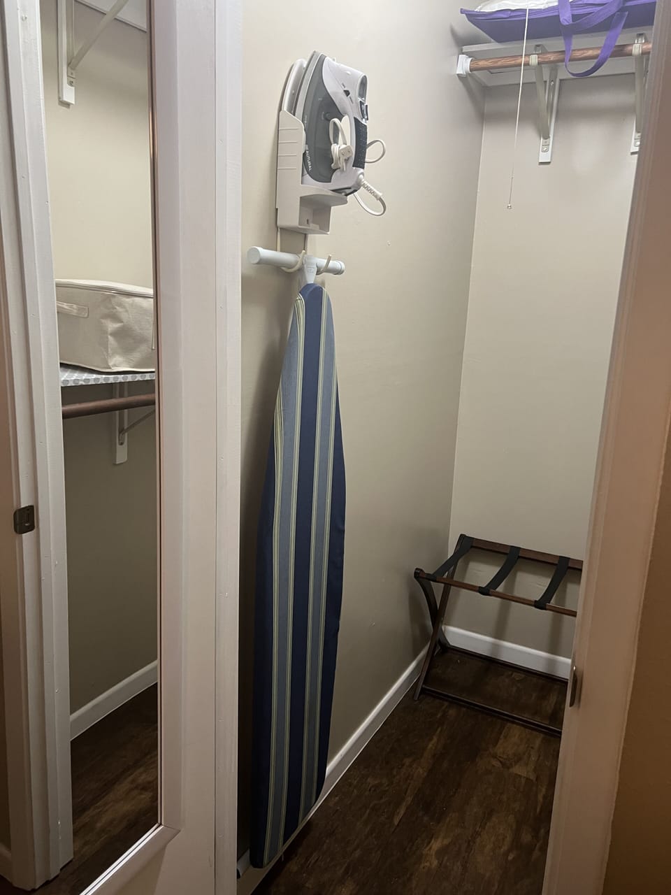 Iron & ironing board 