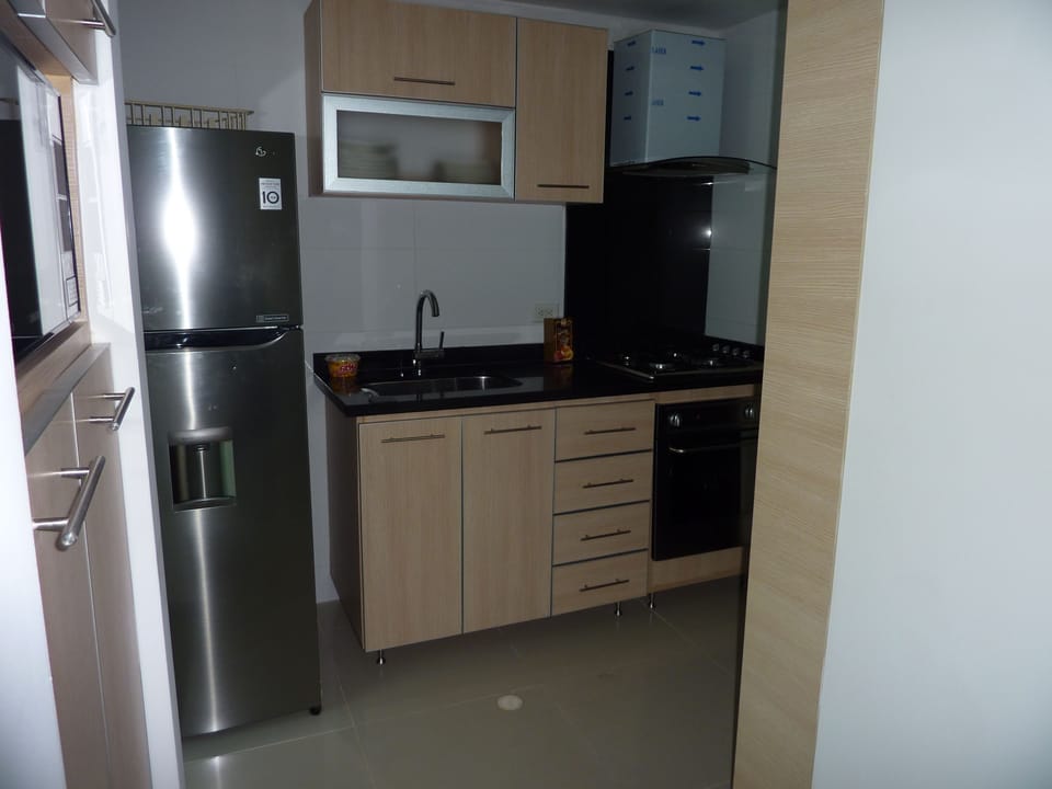 Modern fully equipped kitchen