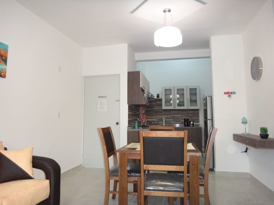 Dinning room/Kitchen. View from living room