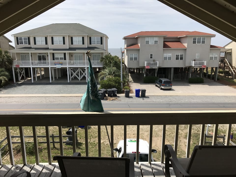 View from the upper balcony
