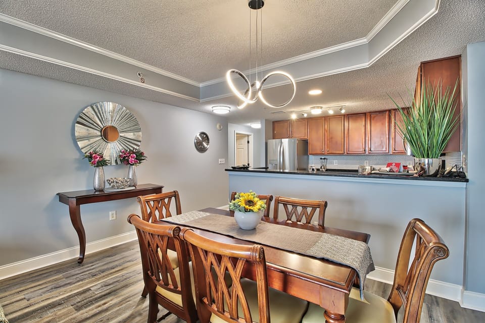 Open plan layout maximizes entertaining ability and wonderful views