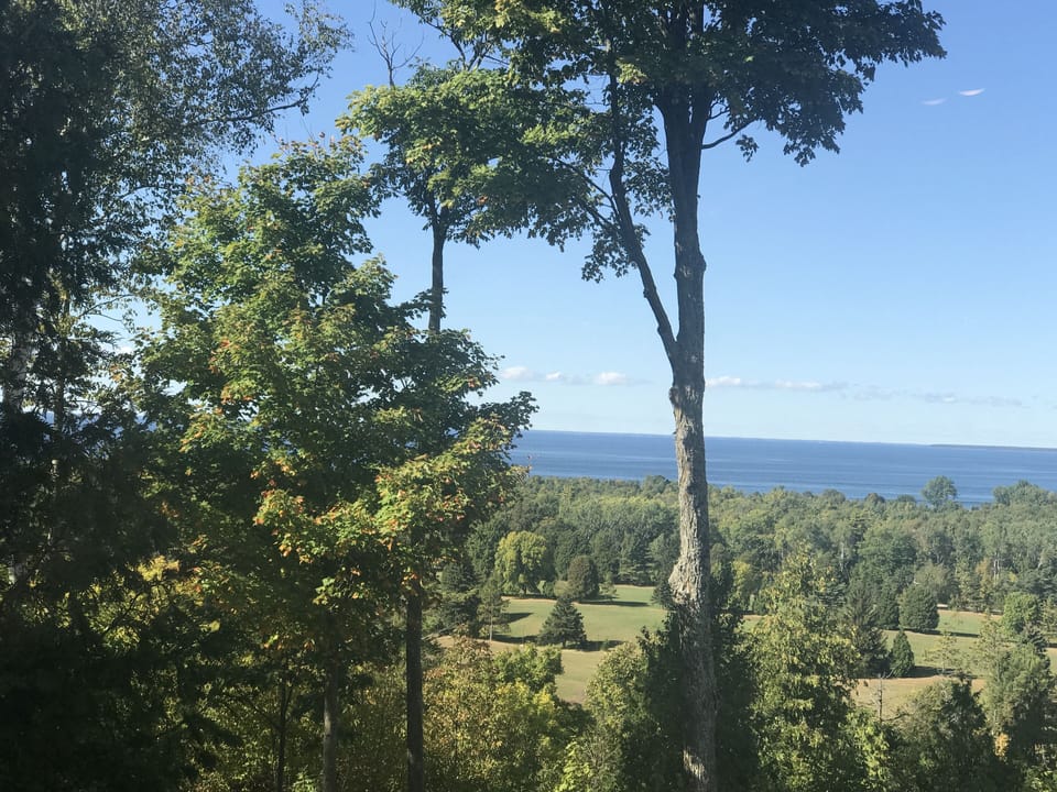 Amazing views from the Carrington Bar and Restaurant!