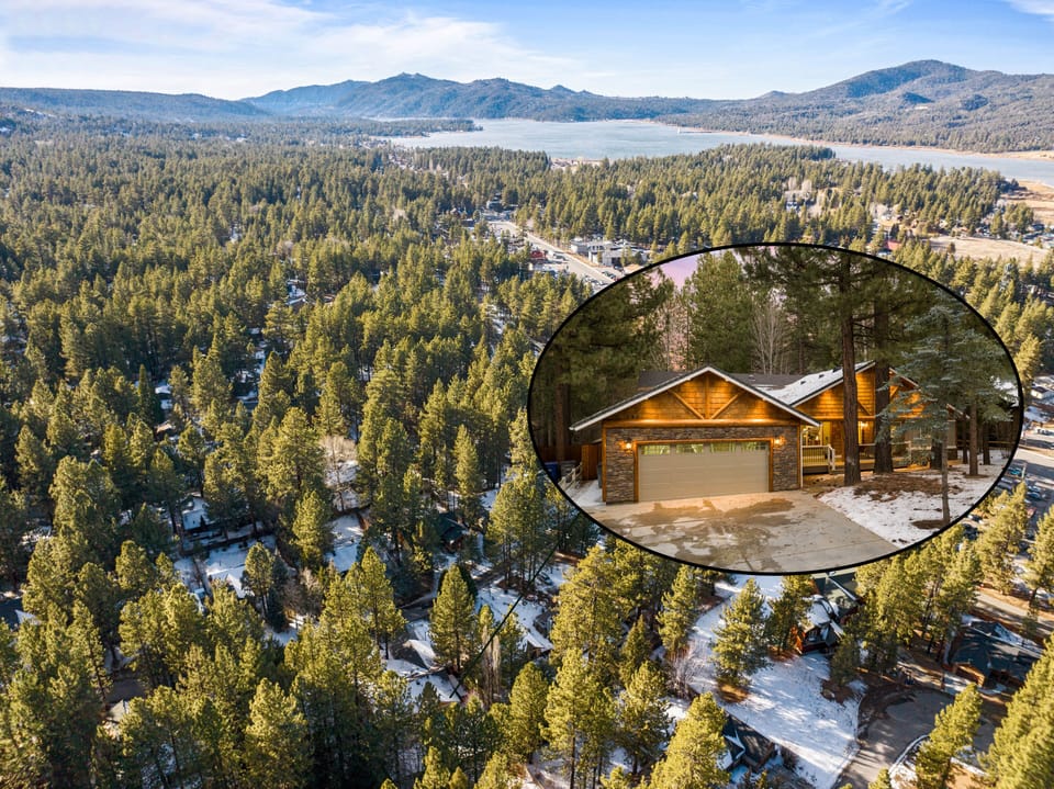 Perfect location - Nestled in the trees!