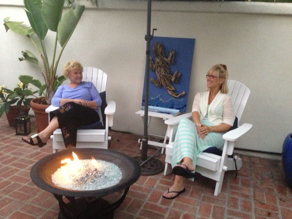 Outside patio
