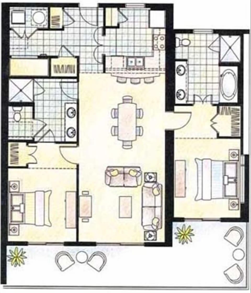 Floorplan of our "Windsong" unit