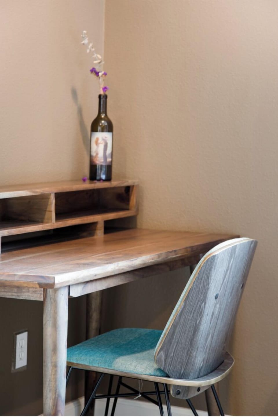 Work desk inside Master Bedroom