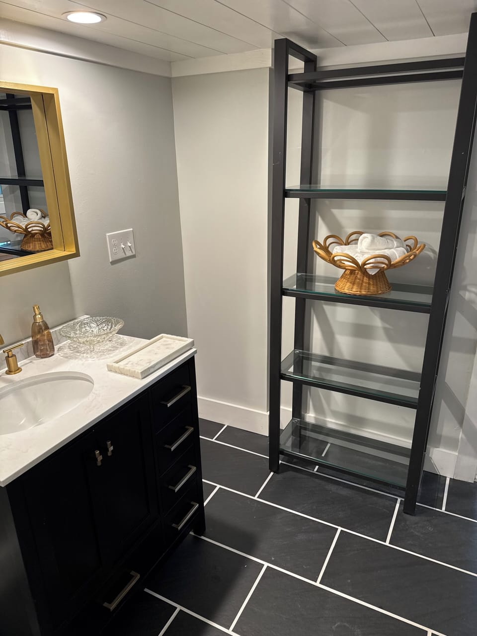 Bottom floor bathroom
