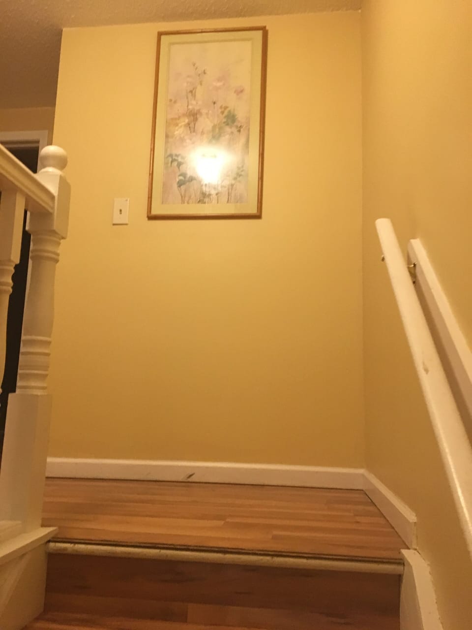 landing upstairs 