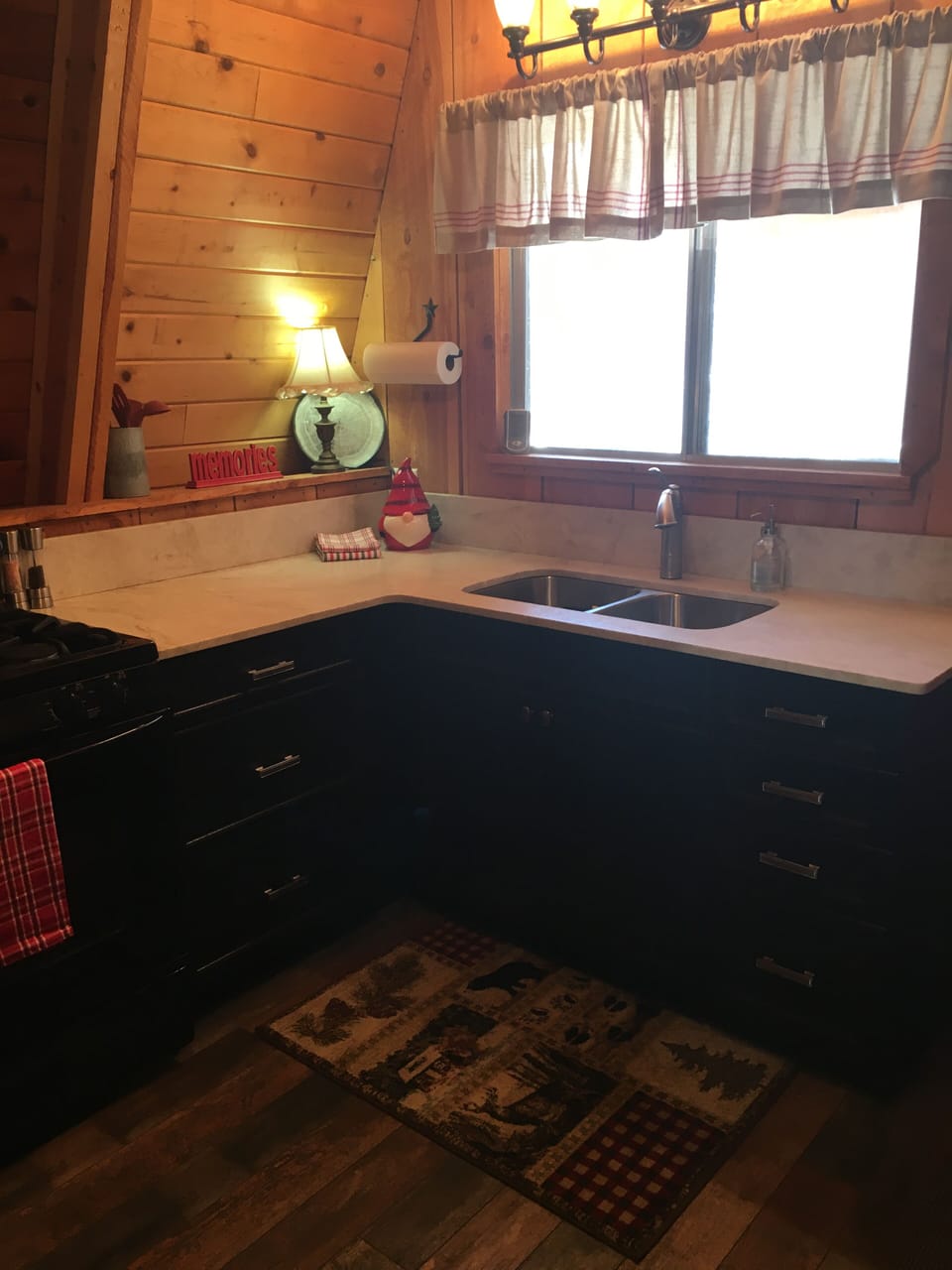 Newly remodeled kitchen
