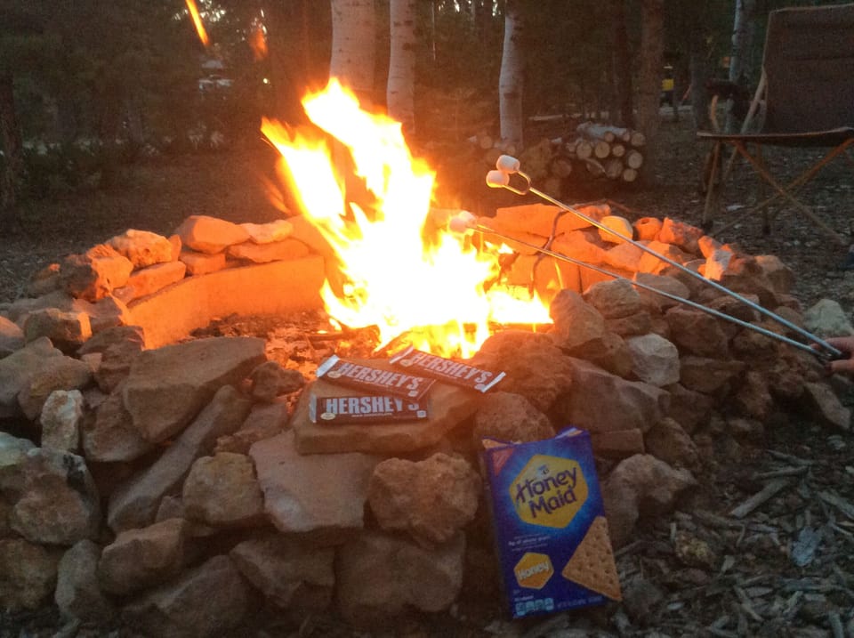 wood burning fire pit