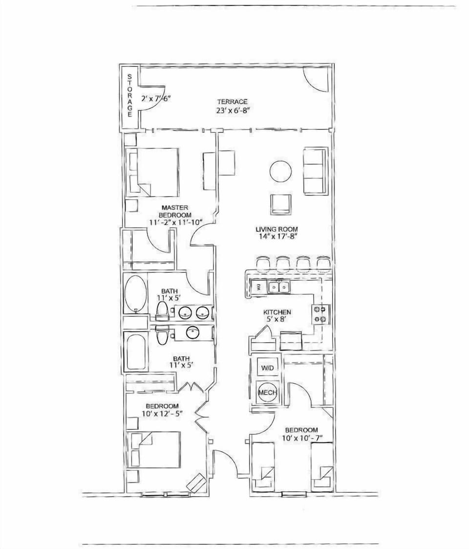 Indies 704 Floor plan