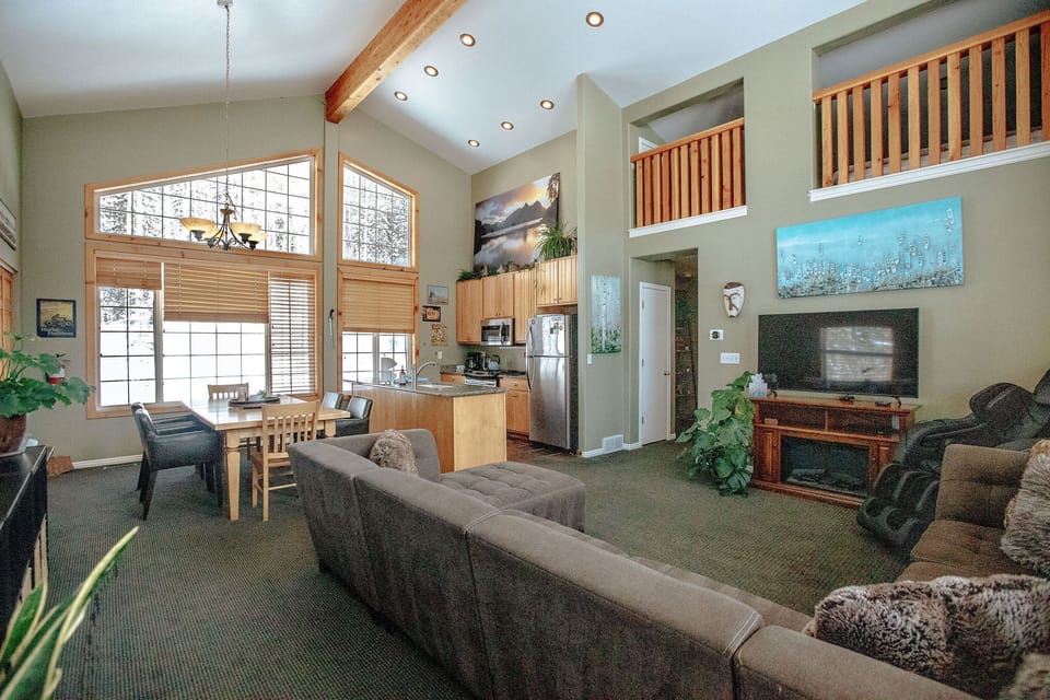 Living Room with Sectional Couch