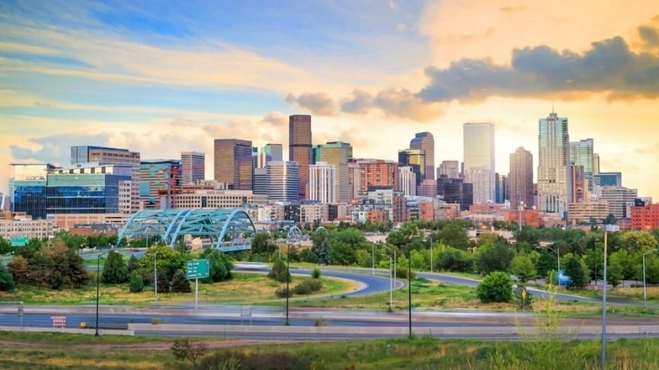 Downtown Denver is just 3 miles away