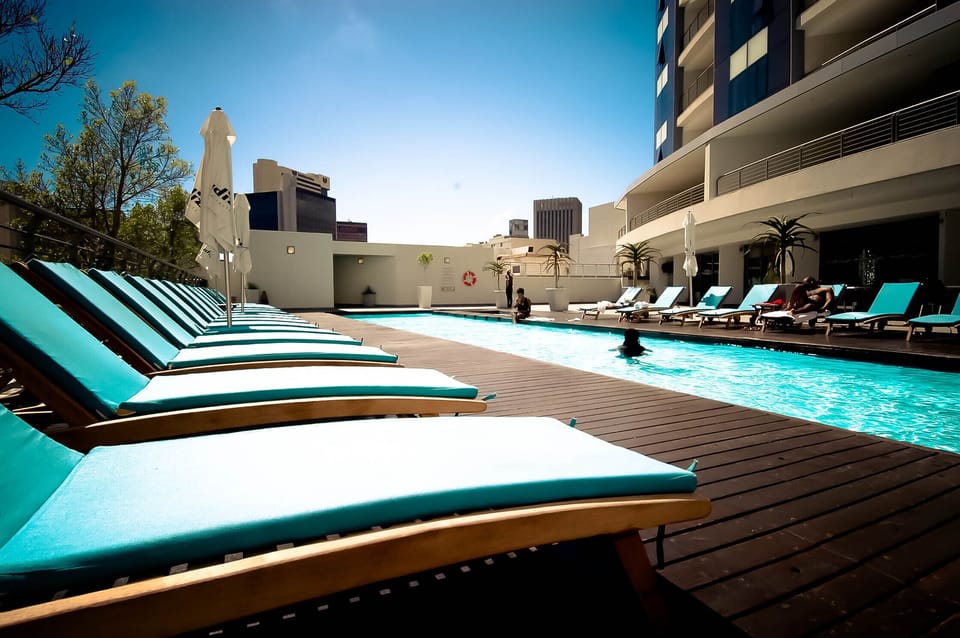Rooftop swimming pool