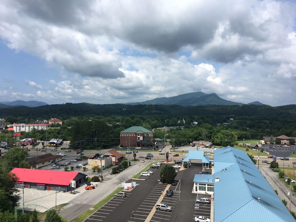 View from our Balcony