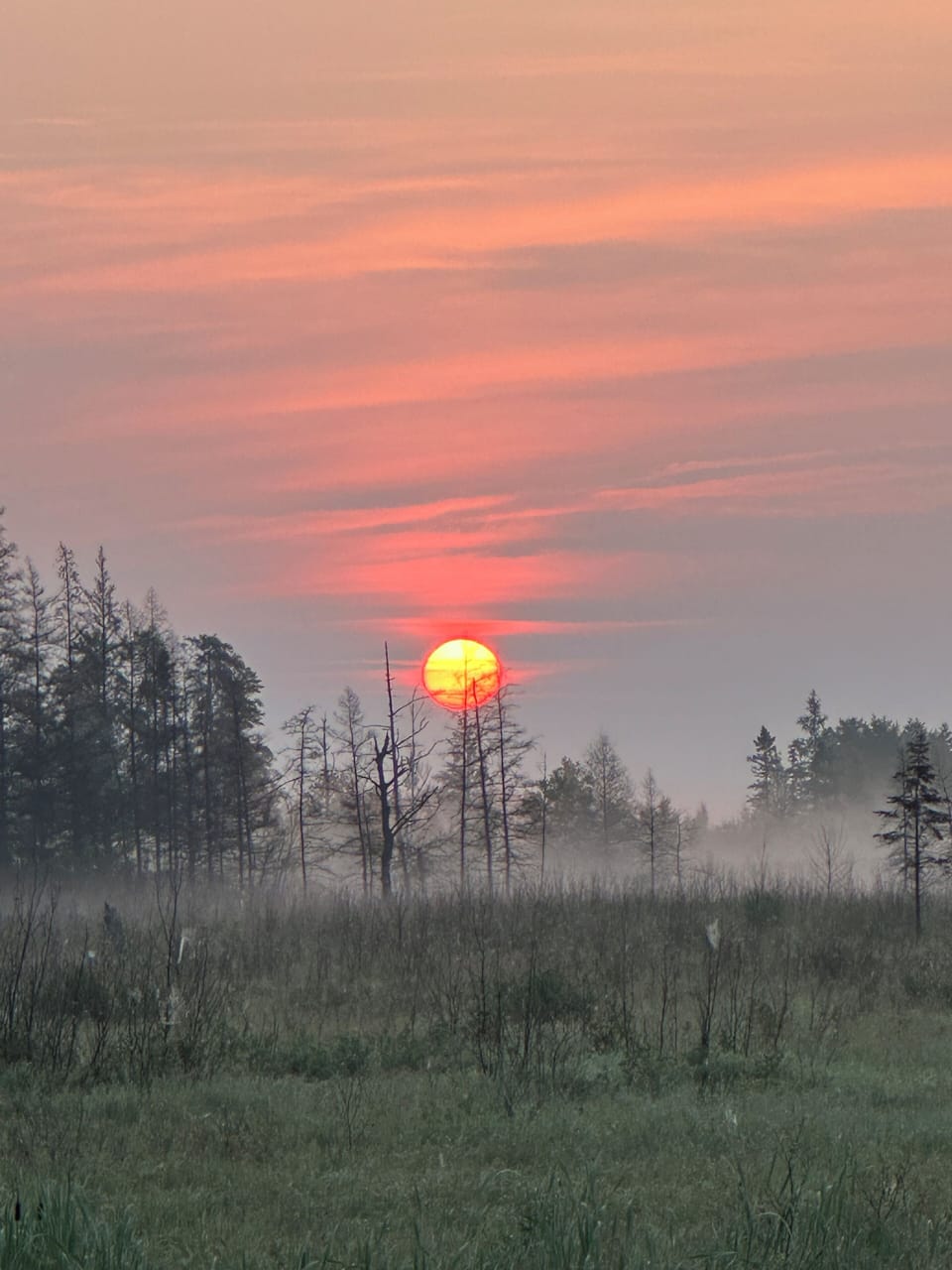 A "sunrise welcome" here in beautiful Lac du Flambeau. Visit, relax, unplug :)