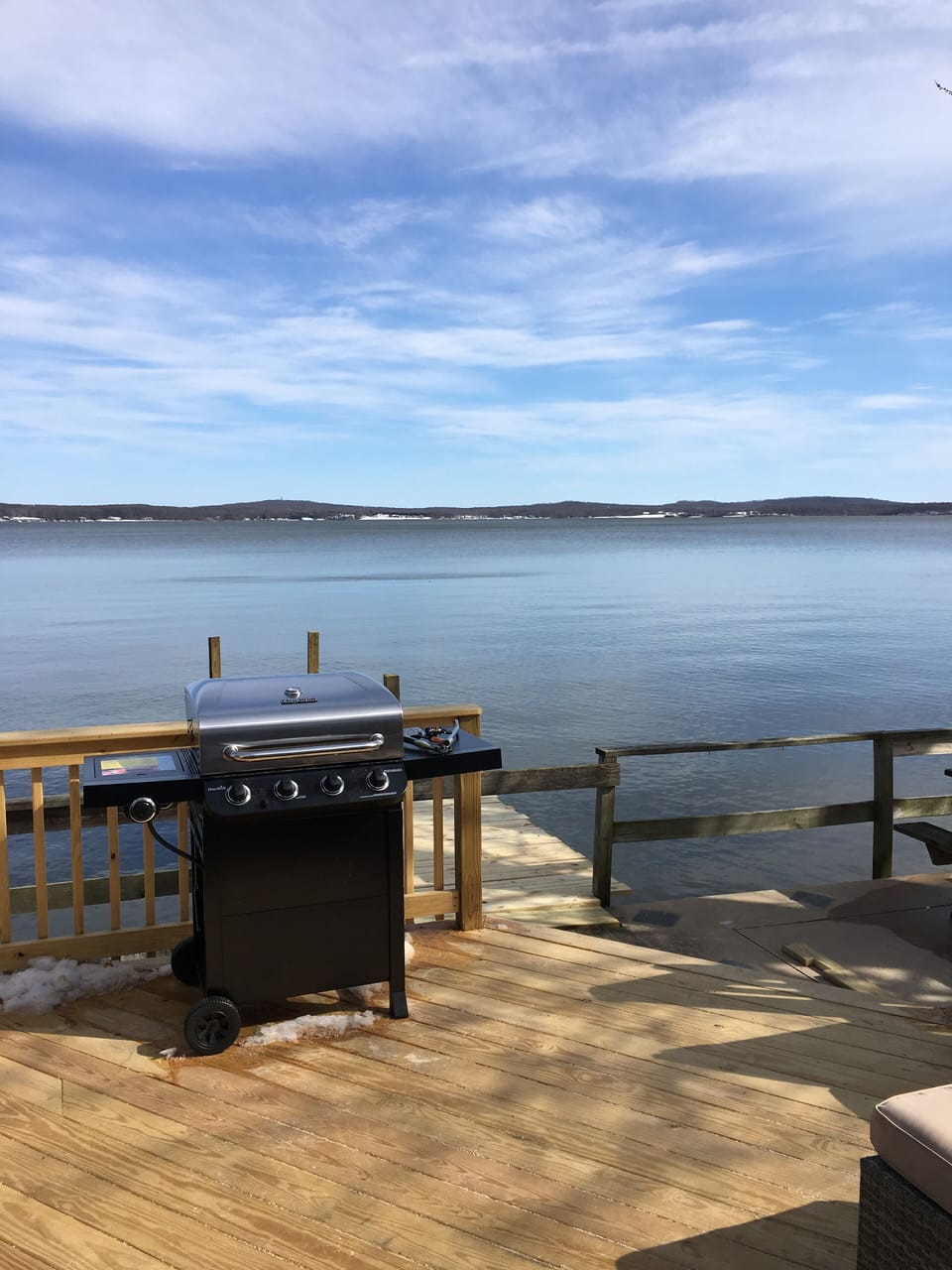 Beautiful view from door/deck