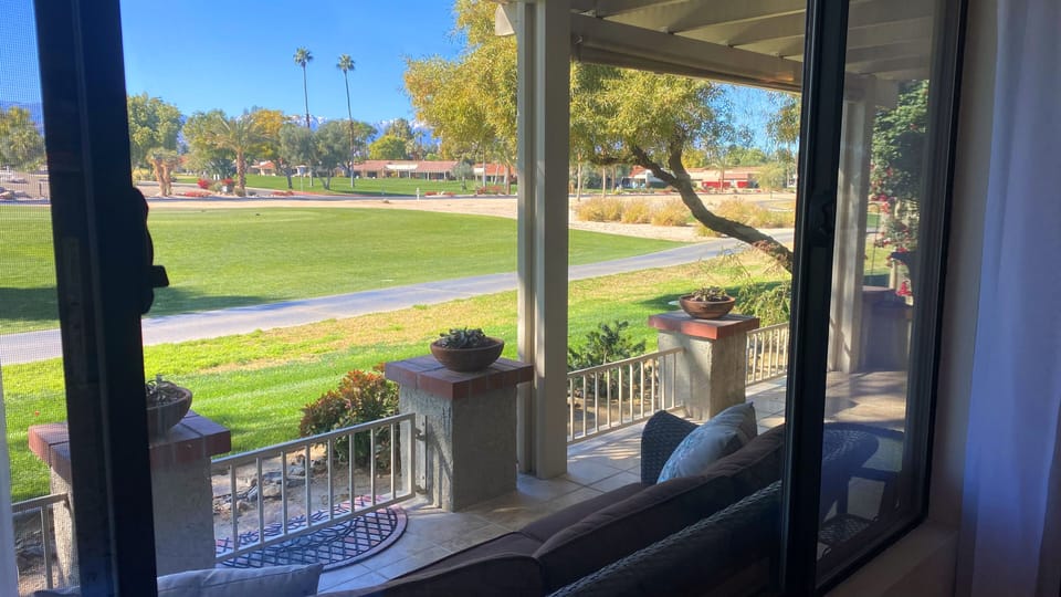 View from guest bedroom.