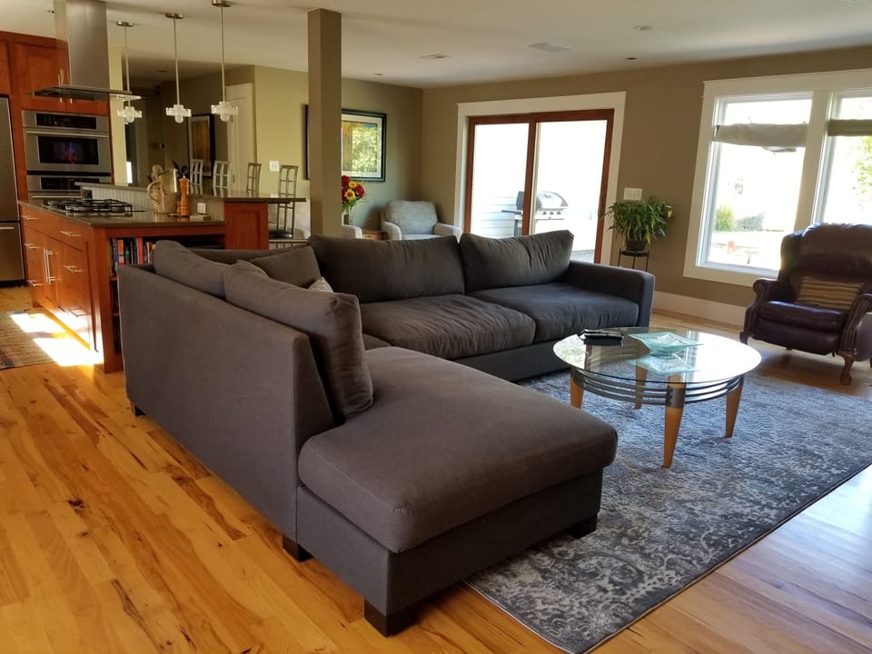 Open concept Living Room / Dining Room / Kitchen