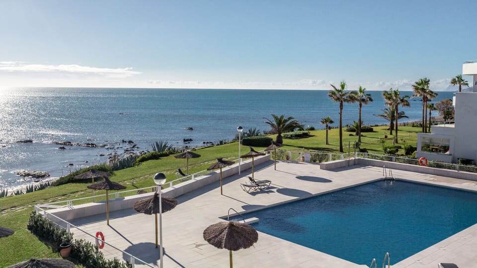 Part of the view from the terrace.