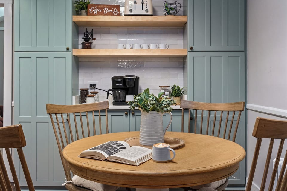 Start your morning with a warm coffee and peaceful read 