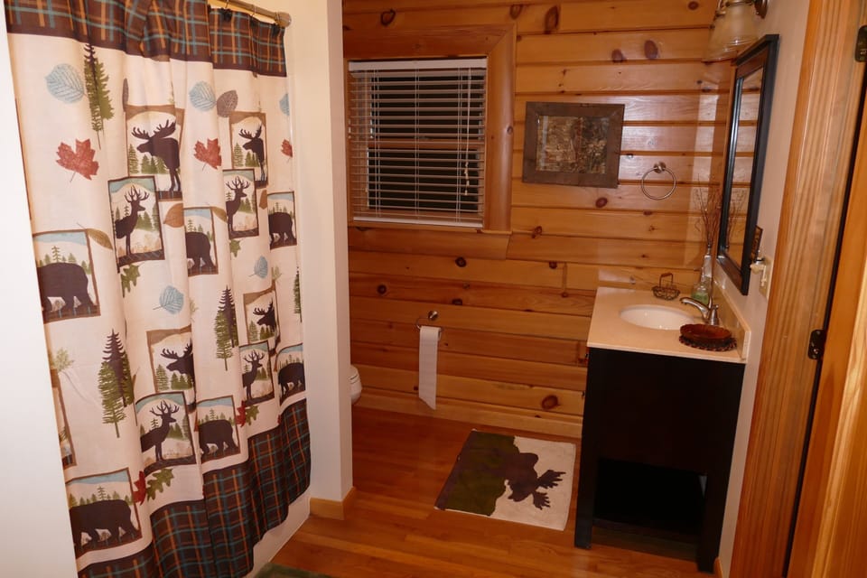 Main level bathroom-shared