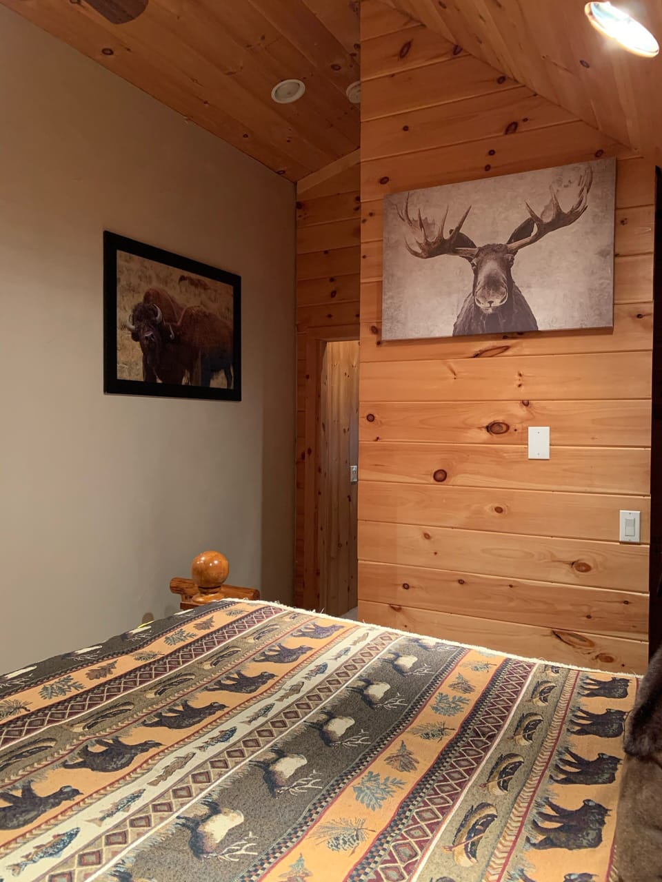 Master bedroom and bathroom 