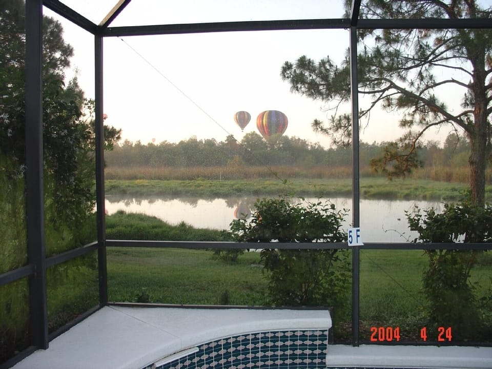 Hot Air Balloons taking off in the early morning