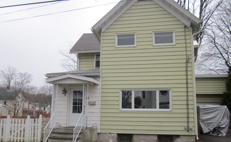 14 Franklin Street. It is a One way street that is very quiet and peaceful.  