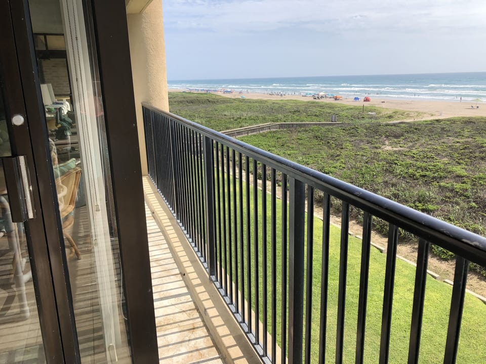 Looking North from our balcony 