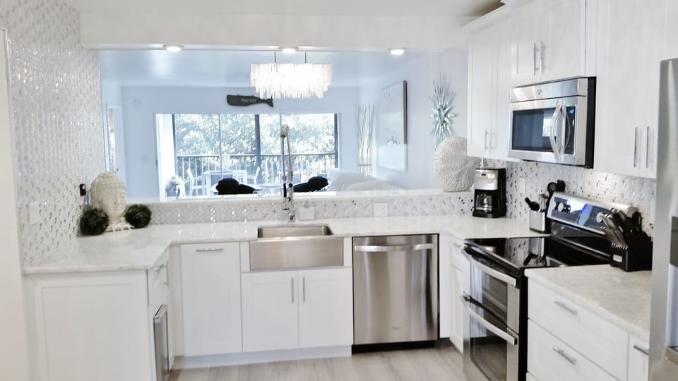 Open & Modern Fully Equipped Kitchen