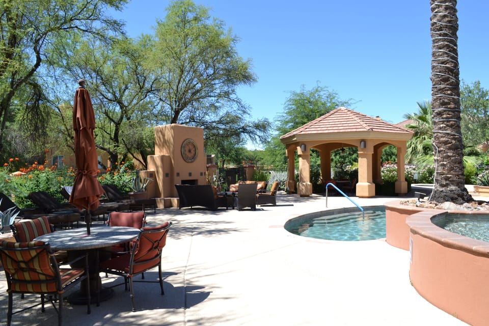 Stunning Pool Area with a Heated Pool and Spa