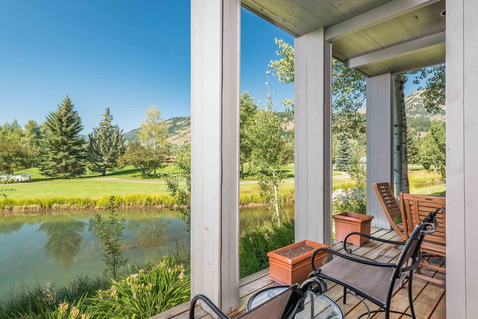 Patio with a View