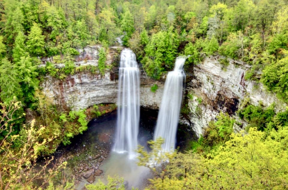 Be sure to see Fall Creek Falls in full rush!