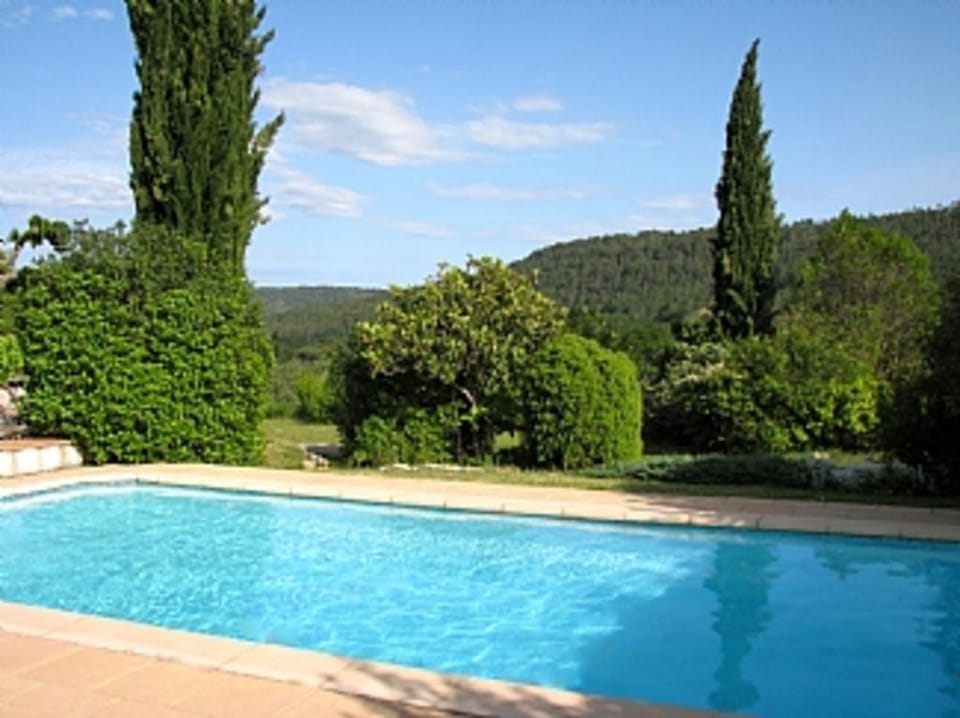 Pool view from terrace