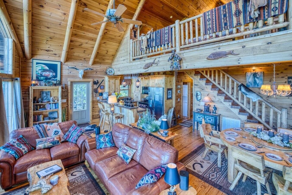 Living Room with Sleeper Sofa