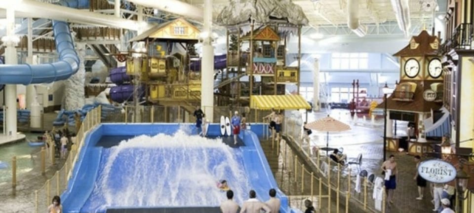 Boyne Mountain indoor waterpark 