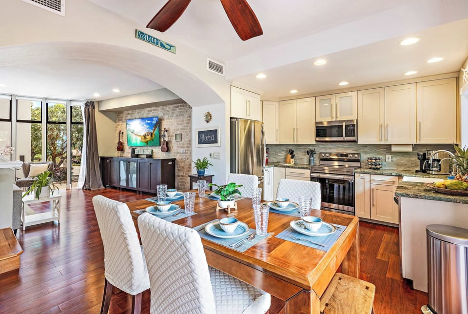 Experience effortless island living in this bright, clean, and modern open floor plan that seamlessly connects the living room to the kitchen. Reference "elegant kitchen" in your inquiry and get a free welcome gift through December 20th of 2025.
